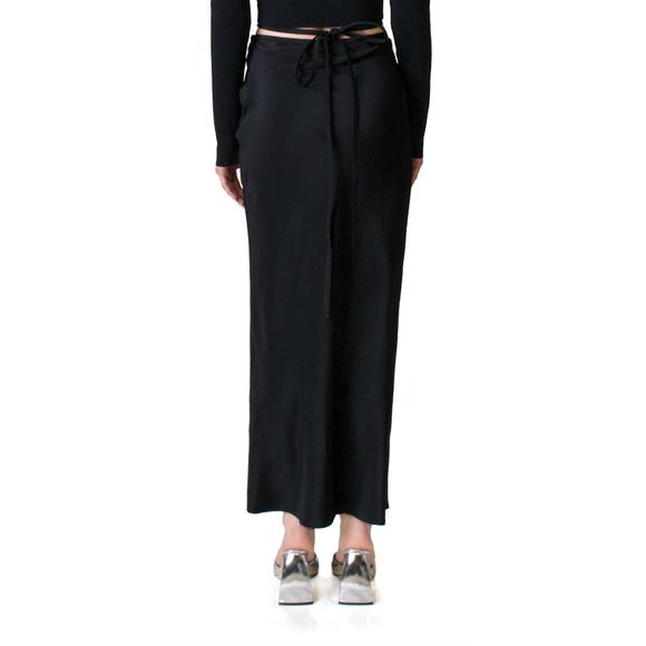 NEW CHRISTOPHER ESBER loophole tie midi skirt in black - Picture 4 of 4